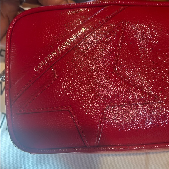 Golden Goose Red Mini Bag with Star Detail - Picture 6 of 8
